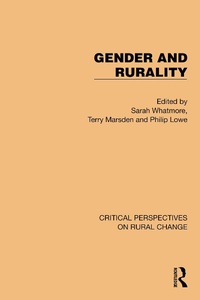 Abbildung von: Gender and Rurality - Routledge