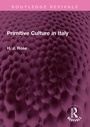 Cover: Primitive Culture in Italy - Routledge