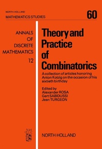 Enlarge image Cover: Theory and Practice of Combinatorics - North-Holland