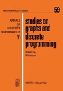 Cover: Studies on Graphs and Discrete Programming - Elsevier