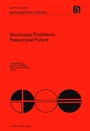 Cover: Nonlinear Problems: Present and Future - Elsevier