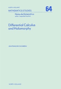 Abbildung von: Differential Calculus and Holomorphy - North-Holland