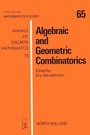 Cover: Algebraic and Geometric Combinatorics - Elsevier