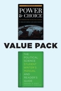 Cover: Power and Choice 16e and the Political Science Student Writer's Manual and Reader's Guide 8e Value Pack - Rowman & Littlefield Publishers
