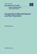 Cover: Introduction to Banach Spaces and their Geometry - Elsevier