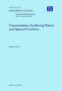 Abbildung von: Transmutation, Scattering Theory and Special Functions - North-Holland