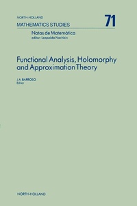 Abbildung von: Functional Analysis, Holomorphy and Approximation Theory - Elsevier