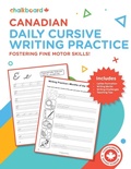 Cover: Canadian Daily Cursive Writing Practice 2-4 - Chalkboard Publishing Inc