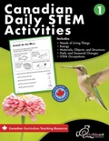Cover: Canadian Daily Stem Activities Grade 1 - Chalkboard Publishing Inc