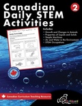 Cover: Canadian Daily Stem Activities Grade 2 - Chalkboard Publishing Inc
