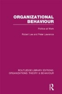 Enlarge image Cover: Organizational Behaviour (RLE: Organizations) - Routledge