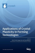 Cover: Applications of Crystal Plasticity in Forming Technologies - MDPI AG