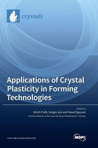 Enlarge image Cover: Applications of Crystal Plasticity in Forming Technologies - MDPI AG