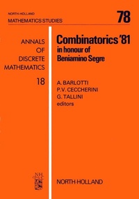 Abbildung von: Combinatorics '81 - North-Holland