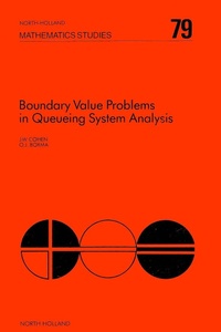Enlarge image Cover: Boundary Value Problems in Queueing System Analysis - North-Holland