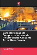 Cover: Caracterizacao de Compostos a base de Polipropileno Casca de Arroz Reenfocada - Edicoes Nosso Conhecimento