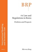 Cover: FX Law and Regulations in Korea - Brill