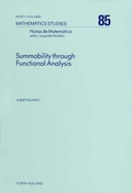 Cover: Summability Through Functional Analysis - North-Holland