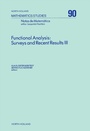 Cover: Functional Analysis - North-Holland