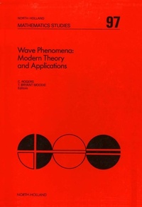 Enlarge image Cover: Wave Phenomena: Modern Theory and Applications - Elsevier