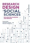 Cover: Research Design in the Social Sciences - Princeton University Press