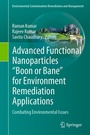 Cover: Advanced Functional Nanoparticles "Boon or Bane" for Environment Remediation Applications - Springer