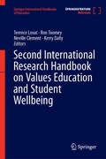 Bild: Second International Research Handbook on Values Education and Student Wellbeing - Springer