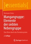 Cover: Mangangruppe: Elemente der siebten Nebengruppe - Springer Spektrum