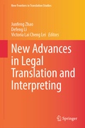 Cover: New Advances in Legal Translation and Interpreting - Springer