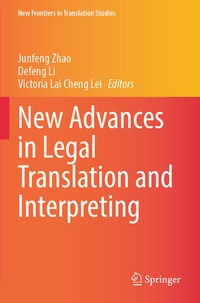 Abbildung von: New Advances in Legal Translation and Interpreting - Springer