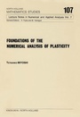 Cover: Foundations of the Numerical Analysis of Plasticity - Elsevier