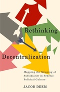 Cover: Rethinking Decentralization - McGill-Queen's University Press
