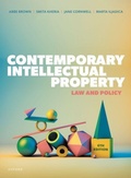 Cover: Contemporary Intellectual Property - Oxford University Press