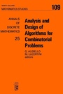 Cover: Analysis and Design of Algorithms for Combinatorial Problems - Elsevier