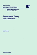 Cover: Transmutation Theory and Applications - North-Holland