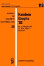 Cover: Random Graphs '83 - North-Holland