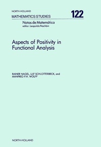 Abbildung von: Aspects of Positivity in Functional Analysis - North-Holland