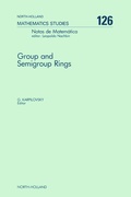 Cover: Group and Semigroup Rings - Elsevier