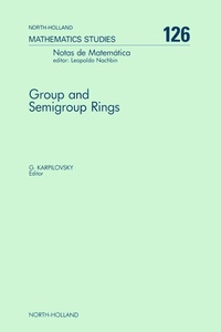 Abbildung von: Group and Semigroup Rings - Elsevier