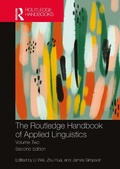 Cover: The Routledge Handbook of Applied Linguistics - Routledge