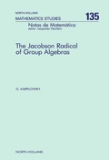 Cover: The Jacobson Radical of Group Algebras - North-Holland