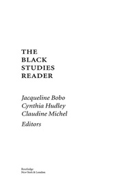 Enlarge image Cover: The Black Studies Reader - Routledge