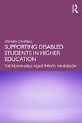 Cover: Supporting Disabled Students in Higher Education - Routledge