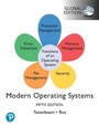Cover: Modern Operating Systems, Global Edition - Pearson Education Limited