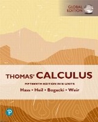 Enlarge image Cover: Thomas' Calculus, SI Units + MyLab Mathematics with Pearson eText - Pearson Education Limited