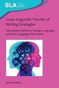 Cover: Cross-Linguistic Transfer of Writing Strategies - Multilingual Matters