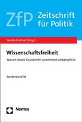 Cover: Wissenschaftsfreiheit - Nomos
