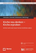 Cover: Kirche neu denken - Kirche erproben - Nomos