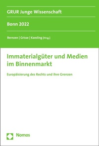 Abbildung von: Immaterialgüter und Medien im Binnenmarkt - Nomos
