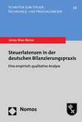 Cover: Steuerlatenzen in der deutschen Bilanzierungspraxis - Nomos